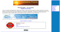 Desktop Screenshot of healthyglow.com